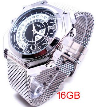 free shipping 16GB FS10 watch camera Camcorder Voice Control Full HD1080P Infrared Night Vision Waterproof Watch Camera