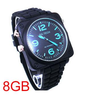 S7 HD 1080P cool style Sound Activation Watch Camera +Night Vision +1920*1080 Resolution,8GB watch video