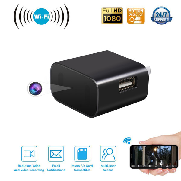 New Arrival HD 4K 1080P USB Adapter Charger WiFi Mini camera Night Version Z19 Wall Camera Motion Detection Video Recorder CCTV Camcorder