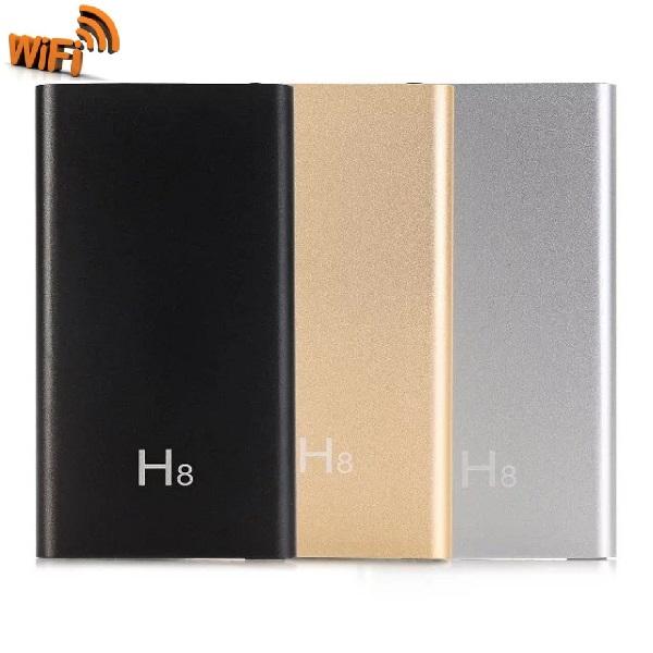 H8 WIFI Power Bank video Camera HD 1080P WIFI P2P IP Camera Mobile Power Bank Pinhole camera Motion Detection Battery Wireless IP Cameras