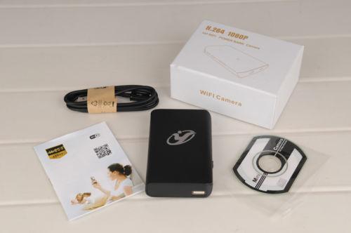 mini camera WIFI 1080P wide-angle straight angle Mobile Power Bank Night Vision IP Camera Video Recorder