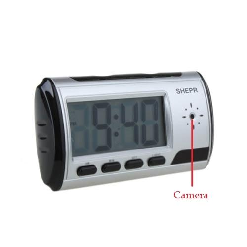 free shipping Digital Alarm Clock Camera with Video Photo Motion Detection and Remote Control Function