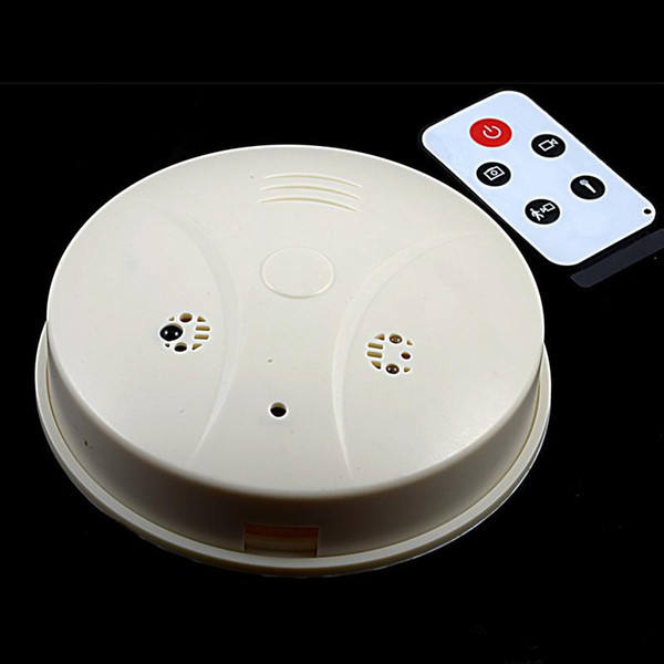 Mini DVR Remote Camera Smoke Detector Motion Detection Video Recorder Security Cam Mini CCTV Len Free shipping