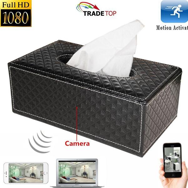 WIFI mini IP Camera Tissue Box P2P Full HD Wireless Home Office Security Recorder Room Tissue Box DVR Motion Detection video recorder