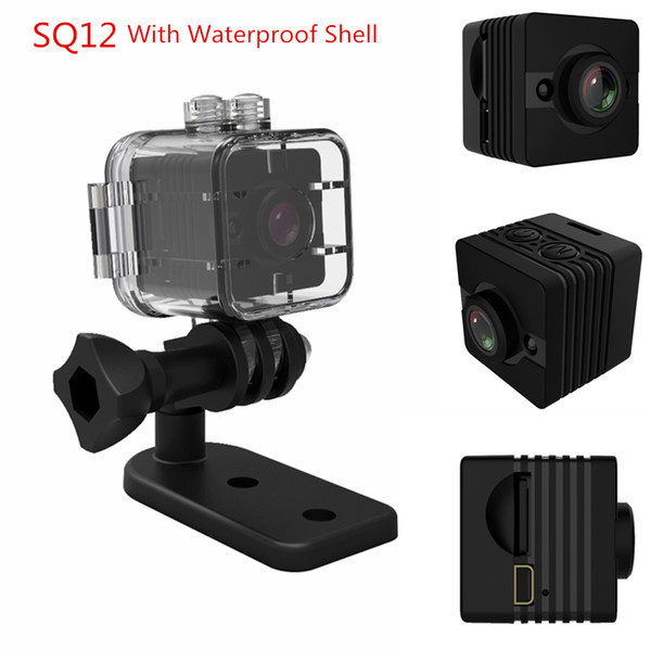 SQ12 HD 1080P Mini camera Wide Angle Waterproof MINI Camcorder DVR Mini video camera Sport camera