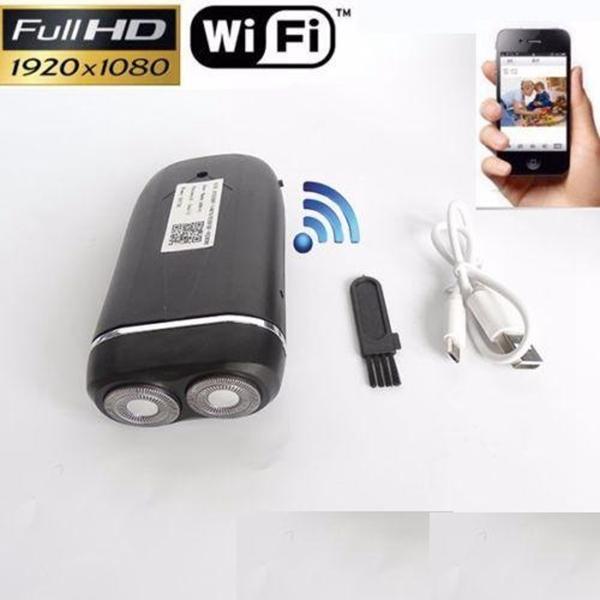 WIFI Shaver IP camera 1080P wireless mini audio video recorder Real Electric Razor DVR pinhole camera video P2P Network Cam dropshipping