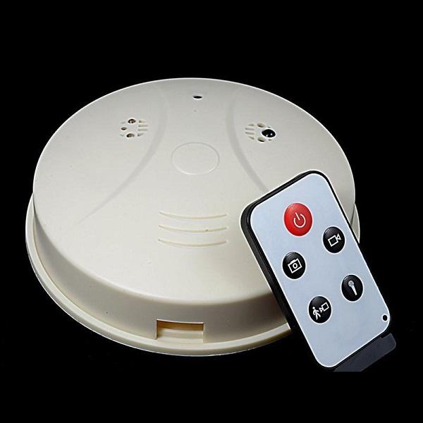 Smoke Detector Camera Mini DVR Security Nanny Cam mini Camcorder Motion Detection video recorder Remote Control Smoke Detector DVR