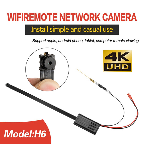 4K Ultra-HD wireless network camera DIY module camera WIFI P2P module board IP camera with button Home security cam for APP Remote View