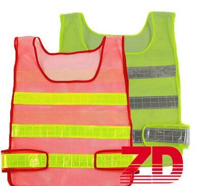 Safety Clothing Reflective Vest Hollow grid vest high visibility Warning safety working Construction Traffic vest