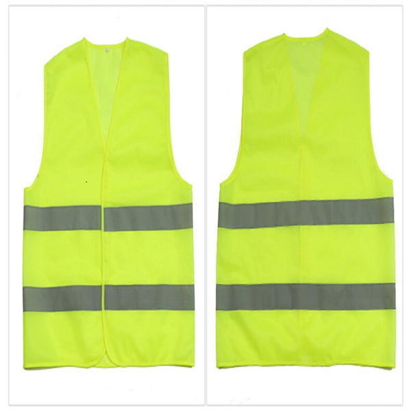 High Visibility Working Safety Construction Vest Warning Reflective traffic working Vest Green Reflective Safety Clothing