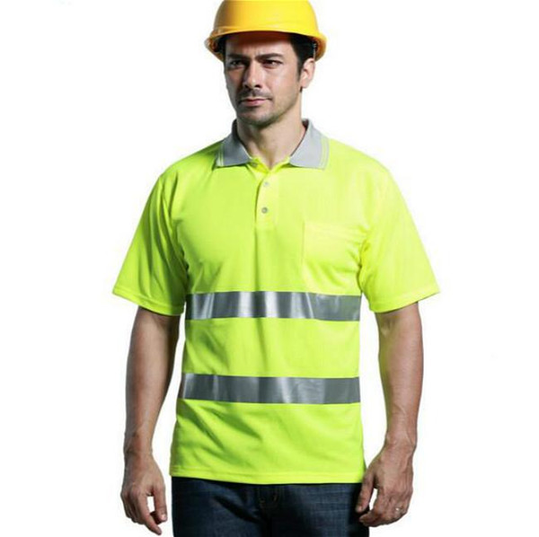 2016 Reflective Safety Clothing High Visibility Working Safety Construction T-shirt Warning Reflective traffic working RS-10 Quick drying