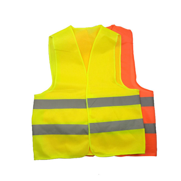 New High Visibility Working Safety Construction Vest Warning Reflective traffic working Vest Green Reflective Safety Clothing free DHL