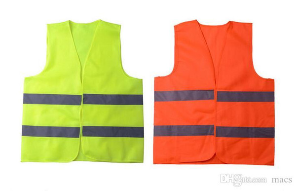 High Visibility Working Safety Construction Vest Warning Reflective traffic working Vest Green Reflective Safety Clothing