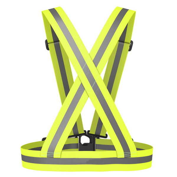 night movement Run Reflective vests Riding traffic Safety Reflective Strap at night radiation Reflective vest (Elastic)