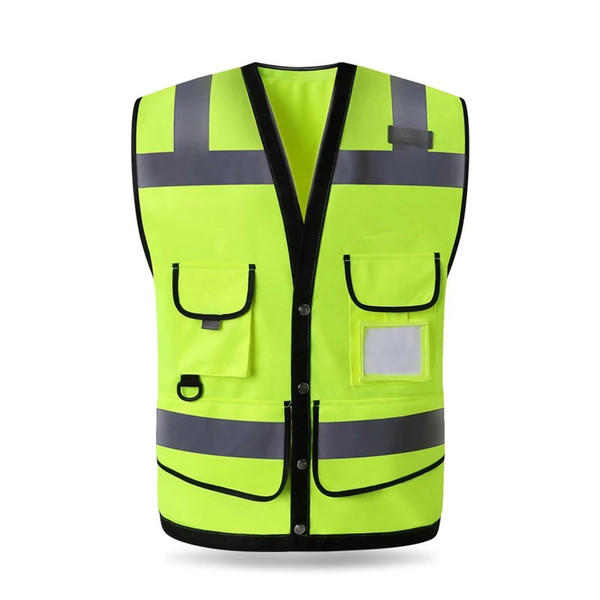 Visibility Reflective Vest Working Clothes Motorcycle Cycling Sports Outdoor Reflective Safety Clothing free shipping 2018