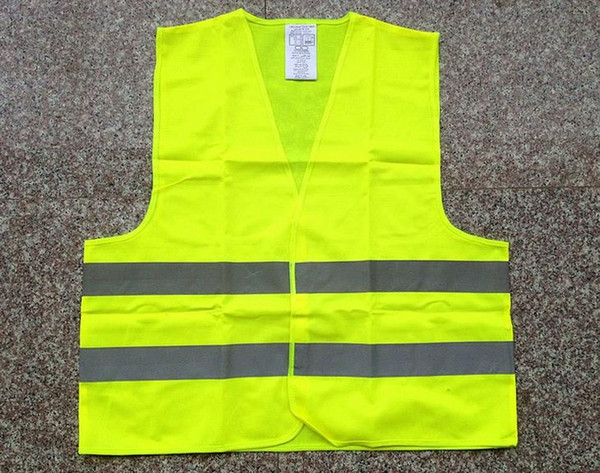High Visibility Working Safety Construction Vest clothing warning Reflective traffic working Vest Reflective Safety Clothing waistcoat green