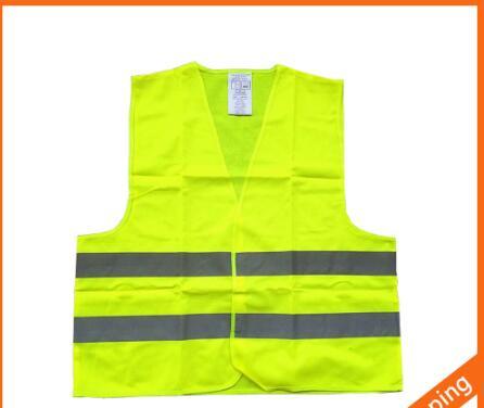 High Visibility Working Safety Construction Vest Warning Reflective traffic working Vest Green Reflective Safety Clothing LJJC1792 50pcs