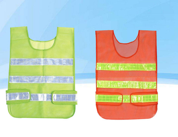 New design Visibility Reflective Safety Vest Coat Sanitation Vest Traffic Safety warning clothes vest Safety working waistcoat cloth LLFA