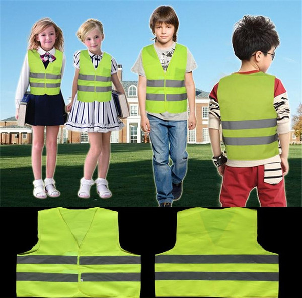 Newest students reflective safety vest reflective safety vest coat Sanitation vest Traffic safety warning clothes vest Safety Vest 4020-4021