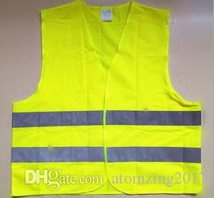 Yellow Vest High Visibility Working Safety Construction Vest Warning Reflective traffic working Green Reflective Safety Clothing