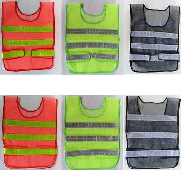 New Safety Clothing Reflective Vest Hollow Grid Vest High Visibility Warning Safety Working Construction Traffic Vest