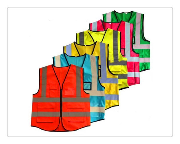 High Visibility Clothing Clothing Safety Reflective Vest Night Work Security Traffic Cycling