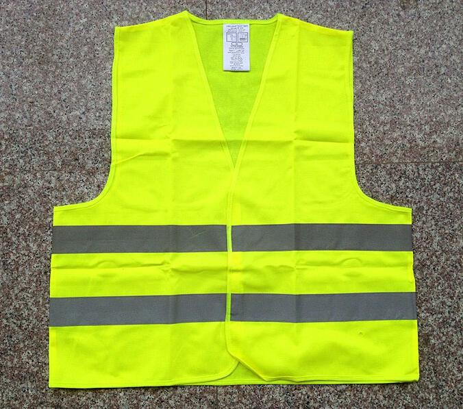 Fashion Reflective Safety Vest Coat Sanitation vest Traffic Safety Warning Clothing Vest Reflective clothes at Night Free Shipping