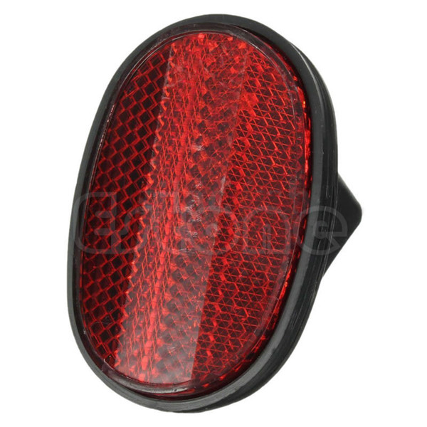 Red Bicycle Bike Rear Fender Safety Warnning Reflector Tail MudGuard Cycling New Drop Shipping Support