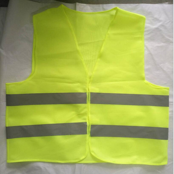 High Visibility Working Safety Construction Vest Warning Reflective traffic working Vest Green Reflective Safety Clothing in stock