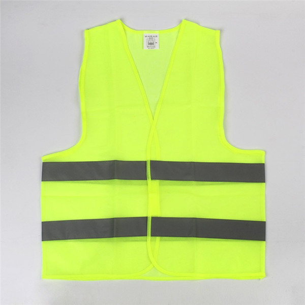 100pcs High Visibility Working Safety Construction Vest Warning Reflective traffic working Vest Green Reflective Safety Clothing