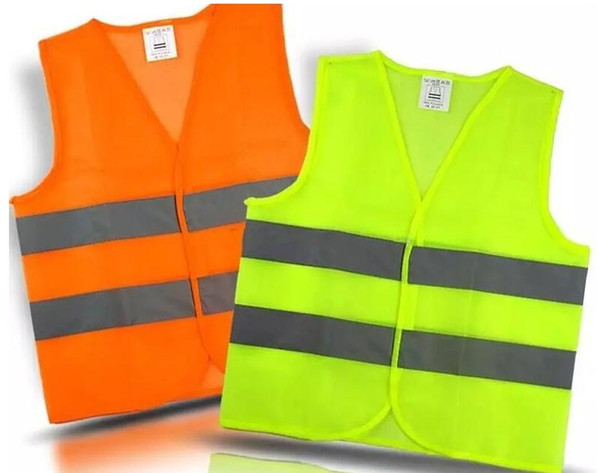 High Visibility Working Safety Construction Vest Warning Reflective traffic working Vest Green Reflective Safety Clothing LLFA