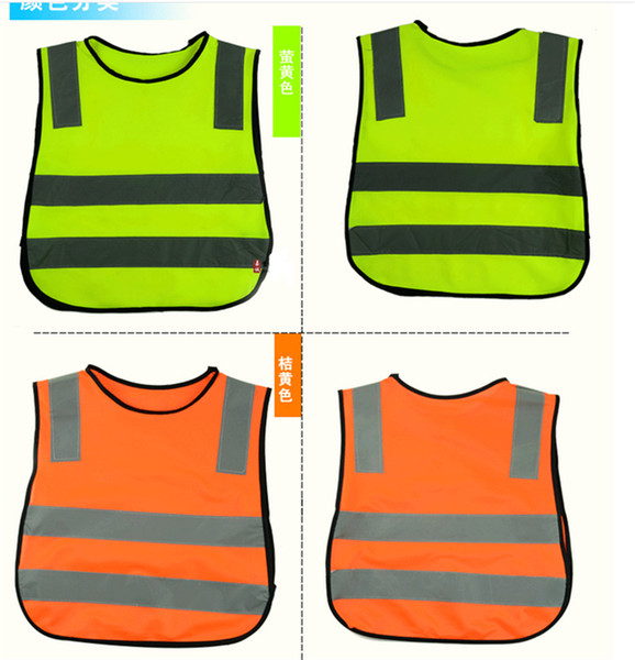 High Visibility Vest Working Safety Construction Vest Roadway Safety Warning Reflective Traffic Working Vest Reflective Safety Clothing Kids