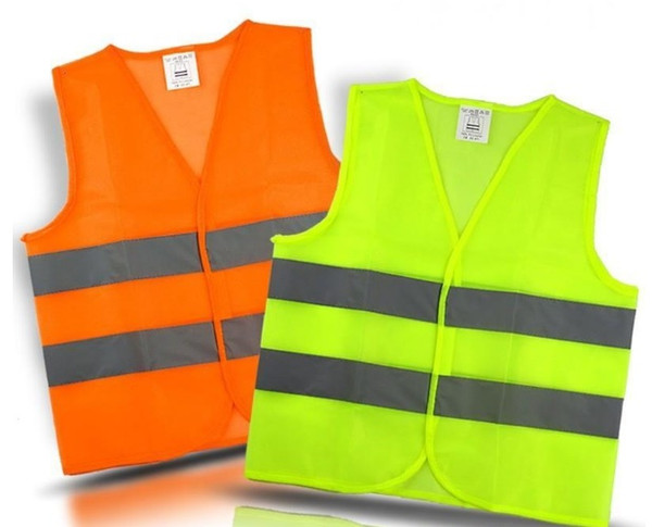 Visibility Working Safety Construction Vest Warning Reflective traffic working Vest Green Reflective Safety Traffic Vest
