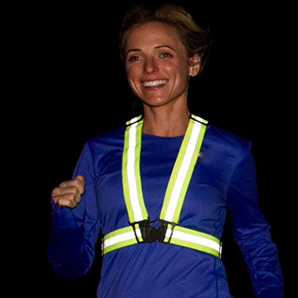 Factory Made Sprots Reflective Vest Safety Reflective Running Gear for Men and Women for Night Running Cycling Walking