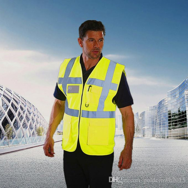 High Quality Reflective Safety Clothing Visibility Working Safety Construction Vest Warning Reflective traffic working Vest RS-02 Thickened