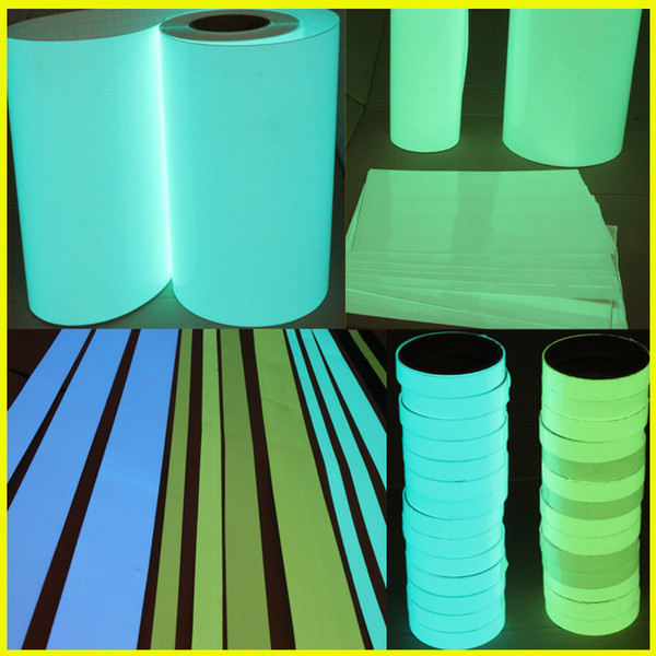 2cm*1M Luminous Tape Self-adhesive Glowing Night /Dark Safety Stage Striking Warning Safety Tape