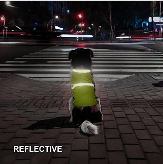 Pet Dog Clothes Reflective Safety Vest For Large Apperal Clothes For Small Dog Safety Reflective Vests Puppies