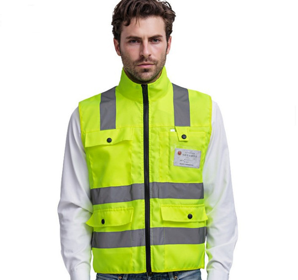 Motorcycle Reflective vests 360 Degrees High Visibility Neon Safety Vest Belt Safety Vest Fit For Running Cycling Sports Outdoor Clothes LLF