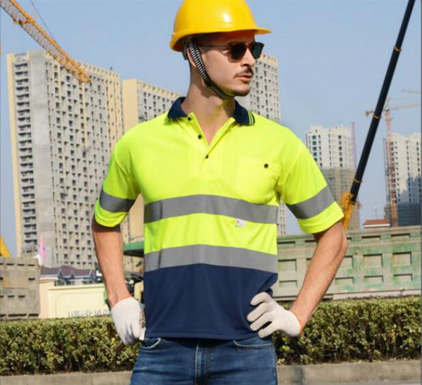 Reflective Safety Clothing High Visibility Working Safety Construction 3M MeshT-shirt Warning Reflective traffic working RS-11 Quick drying