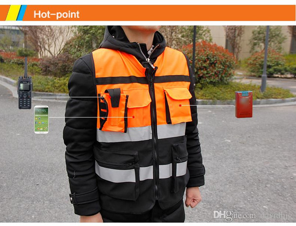 HZYEYO Reflective safety clothes Motorcycle Bicycle Racing High Visibility Reflective Warning Cloth Jacket Vest D9906