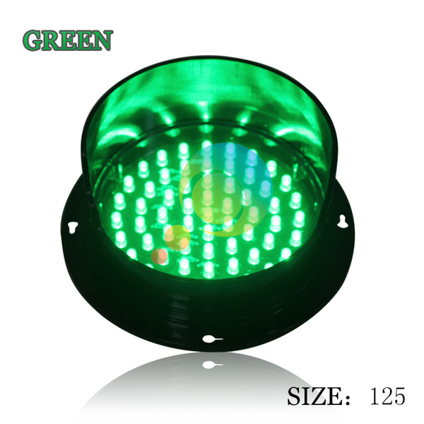 DC12V LED traffic signal light customized 125mm traffic lamp hot selling light replacement