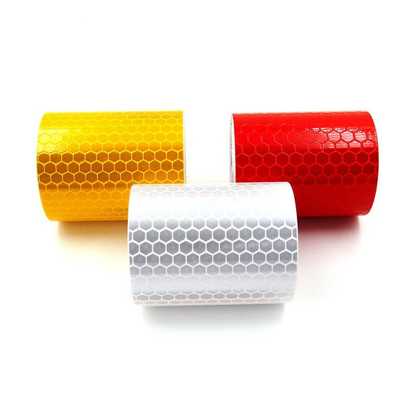 5cmx3m Car Reflective Material Tape Sticker Automobile Motorcycles Safety Warning Tape Reflective Film Car Stickers