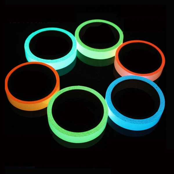 10MM 3M Luminous Bike sticker Self-adhesive Bicycle Tape Night Vision Glow In Dark Safety Warning Security sticker for cycling s