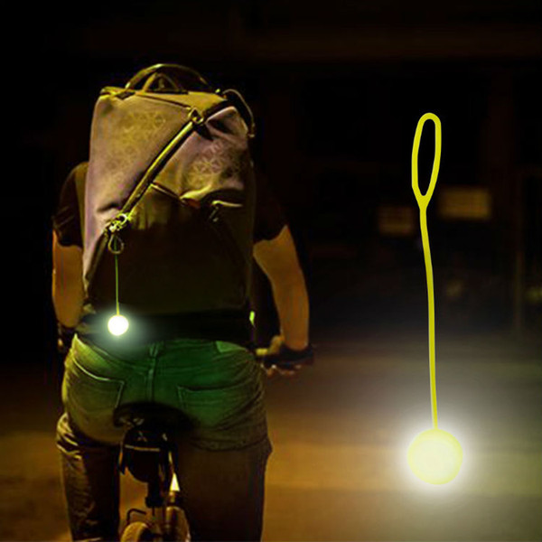 Bicycle Light Series LED Silicone lights backpack hanging lights outdoor sports LED bracelet light free shipping