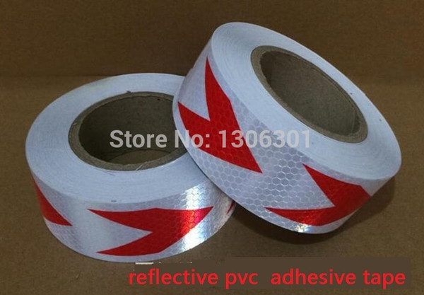 Customized printing direction of the arrow truck car motorcycle van traffic signal reflective sticker reflective warning tape