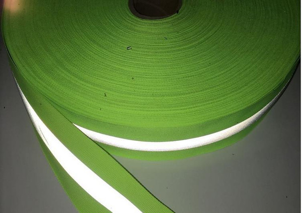 5cm high visibility reflective Oxford webbing