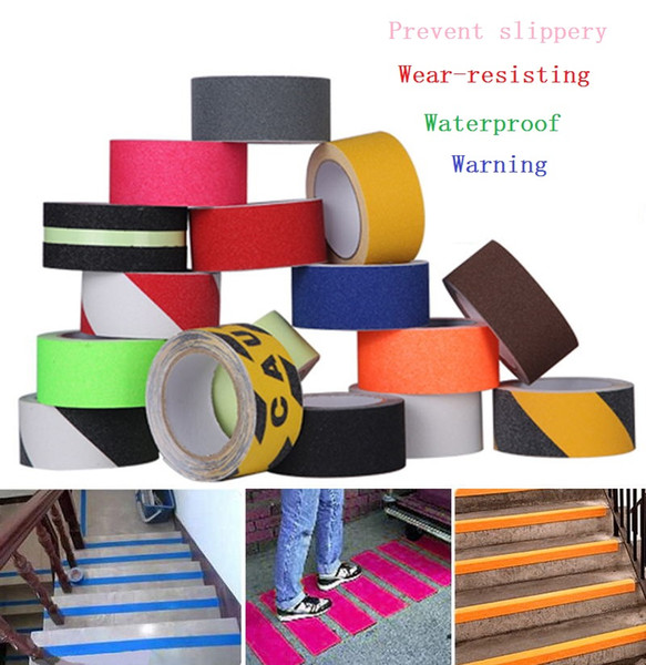 5cm*5M Stairs Floor Bathroom Grind Arenaceous Non-slip PVC Warning Safety Self-adhesive Rough Tape
