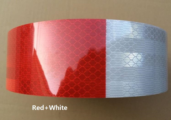 Red and white reflective sticker high light reflective strip for Car Truck Van Car Motorcycle Traffic Signal