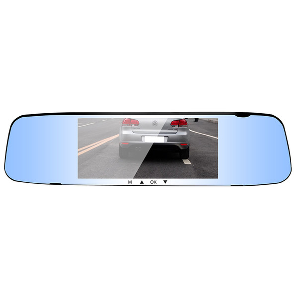 HD dual camera double recording touch screen rearview mirror 1080p no night vision new X10 driving recorder