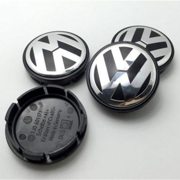 Wholesale items Sale 65mm Car Wheel Cover Badge Wheel Hub VW Center Caps Emblem For VW 2010 TOUARET